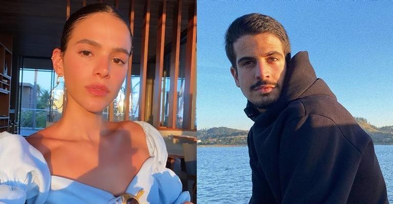 Bruna Marquezine compartilha clique beijando Enzo Celulari em Fernando de Noronha