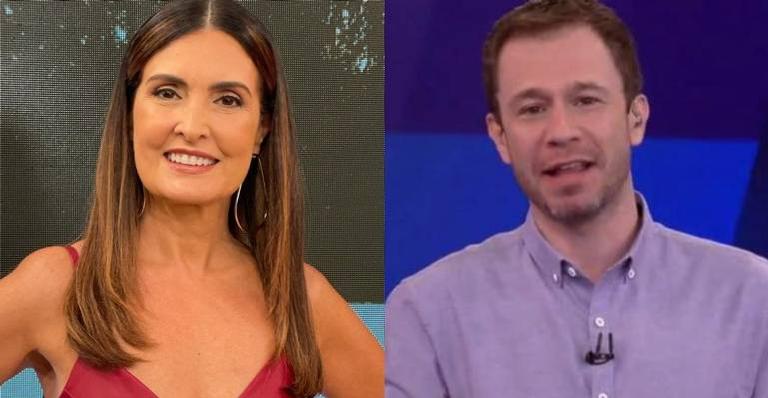 Fátima Bernardes relembra foto com Tiago Leifert na cobertura dos jogos Pan-Americanos