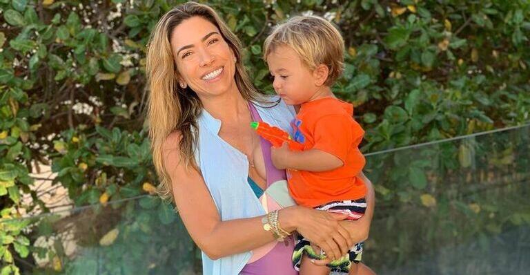 Filho caçula de Patricia Abravanel celebra seus dois anos com festinha