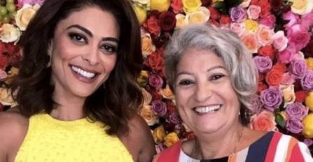 Juliana Paes presta homenagem de aniversário para a mãe: ”A mulher da minha vida”