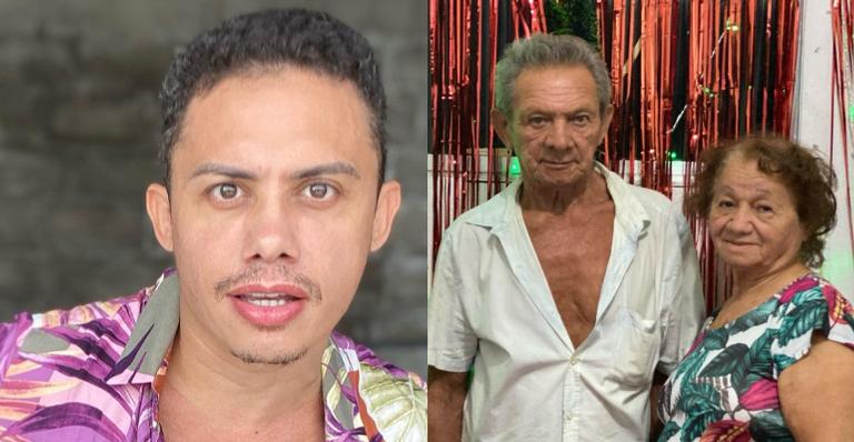 Silvero Pereira posta clique dos pais no meio do sertão e se derrete: ”Minhas origens”