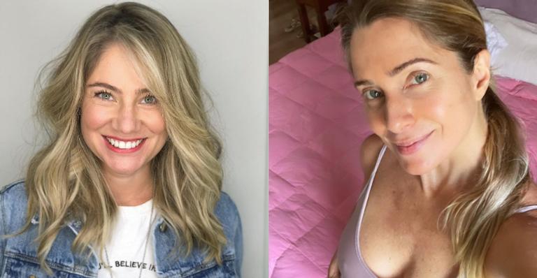 Letícia Spiller parabeniza Juliana Baroni, ex-colega de seus tempos de Paquita