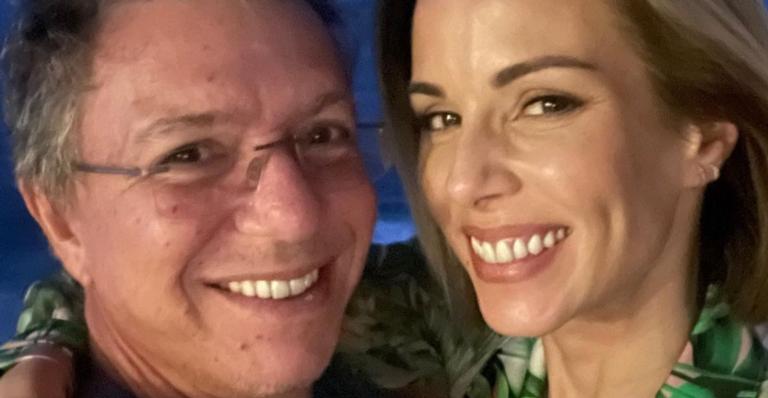 Ana Furtado se derrete ao abraçar seu marido, Boninho: ”Já abraçou o seu amor hoje?”