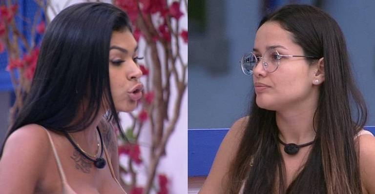 BBB21: Pocah e Juliette discutem novamente: ”Você veio questionar algo que eu estava sentindo”