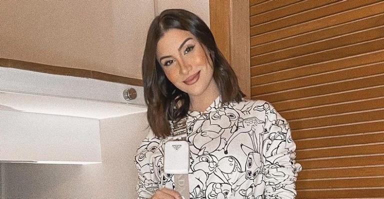 Prestes a ser mãe pela primeira vez, Bianca Andrade mostra as perninhas do bebê no ultrassom