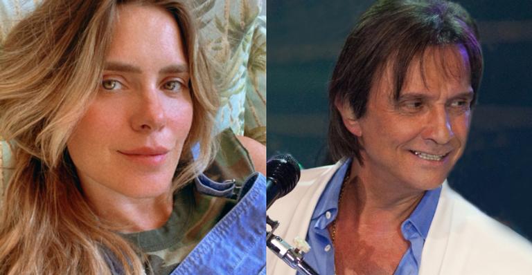 Carolina Dieckmann celebra 80 anos de Roberto Carlos com declaração emocionante: ”Nosso rei”