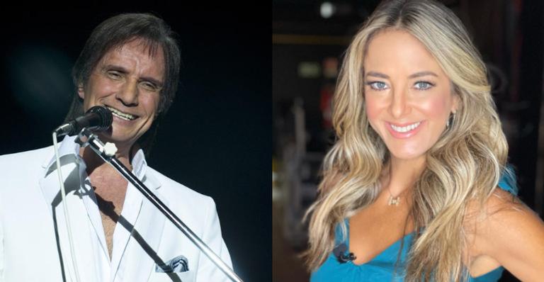 Ticiane Pinheiro se declara no aniversário de Roberto Carlos: ”Você inspira amor”