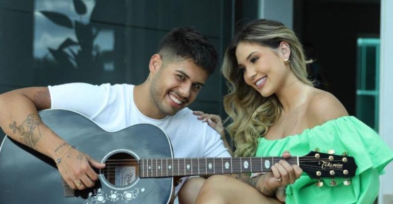 Zé Felipe celebra sucesso de ‘Tranquilita’, parceria com Virginia Fonseca: ”10 milhões de views!”