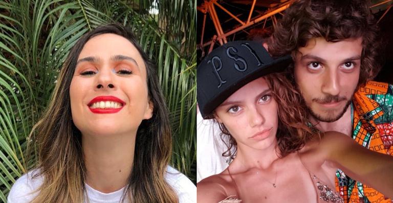 Tatá Werneck relembra participação de Laura Neiva e Chay Suede no Lady Night e diverte web