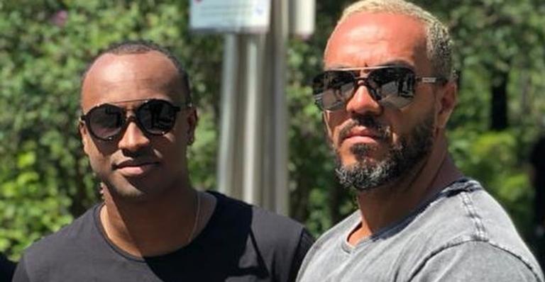 Thiaguinho presta homenagem de aniversário para Belo: ”O melhor que nós temos”