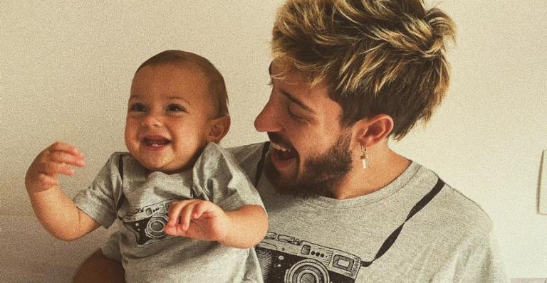Vinicius Martinez mostra Valentin com touquinha para encarar o frio e explode o fofurômetro