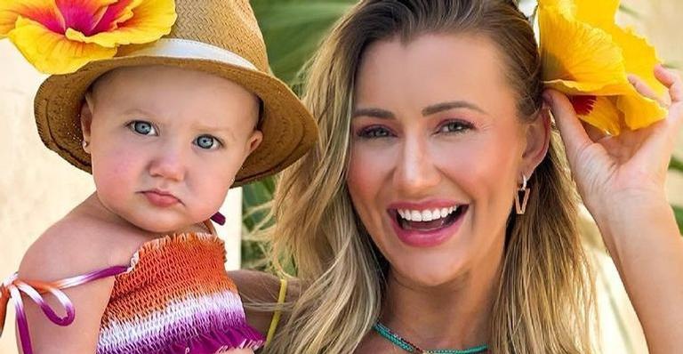 No México, Ana Paula Siebert combina look com a filha, Vicky, e encanta: ”Tal mãe, tal filha”