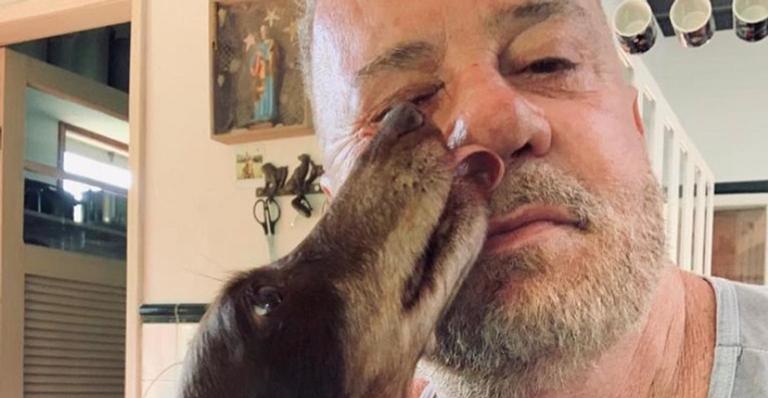 Luiz Fernando Guimarães lamenta morte do seu cachorro: ”Ele andava muito debilitado”