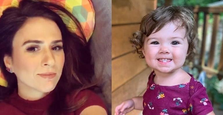 Tatá Werneck posta clique encantador da filha e avisa: ”Ela mesmo escolhe as próprias roupas”