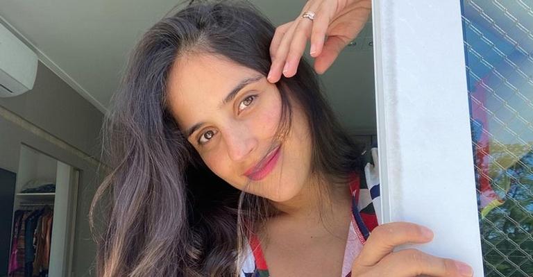 Camilla Camargo mostra o rostinho da filha e explode o fofurômetro: ”Lindeza, meu Deus”