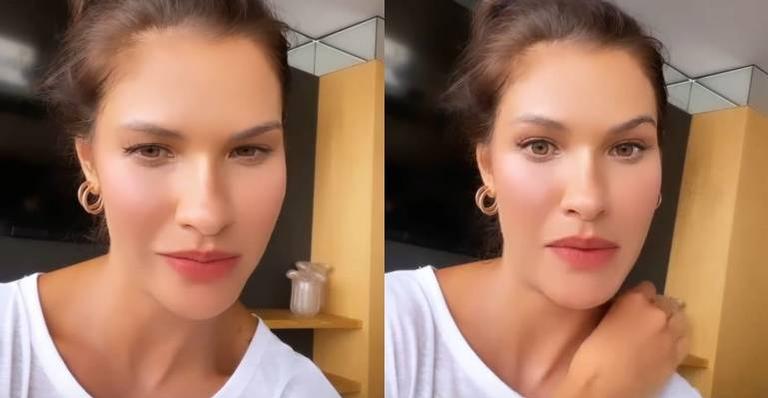 Andressa Suita surge cuidando do sobrinho e fala sobre vontade de ter outro filho