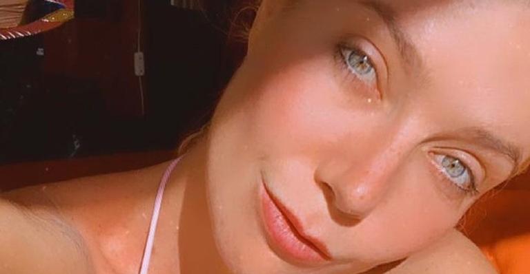 Luiza Possi mostra sua barriguinha na 13ª semana de gestação: ”Muito feliz”