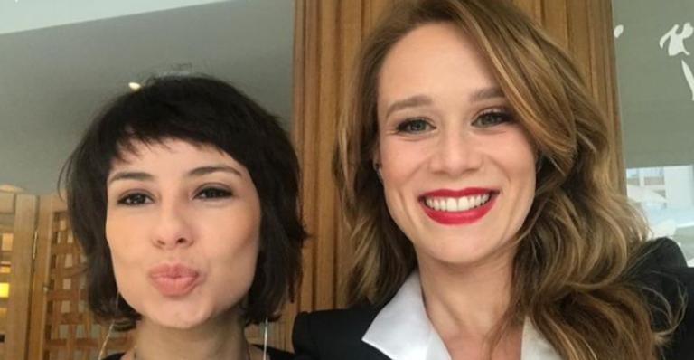 Andréia Horta resgata clique com Mariana Ximenes e a parabeniza: ”Leveza e amor”