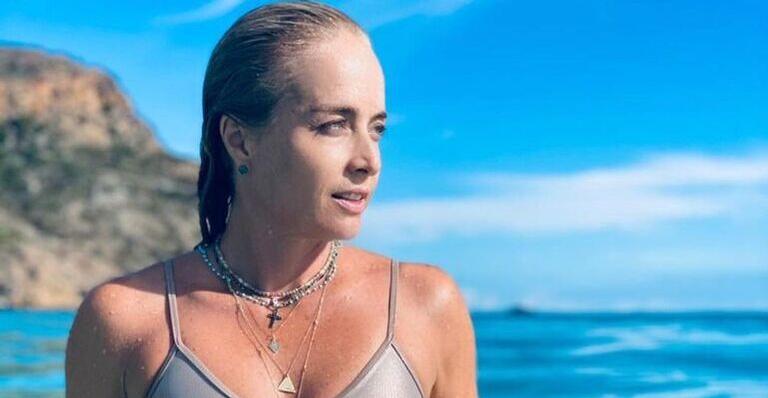 Angélica exibe beleza impressionante em série de selfies: ”Linda de viver!”