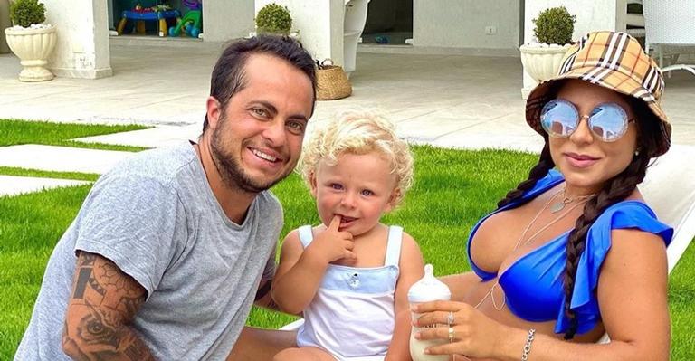 Thammy Miranda se declara para esposa, Andressa Ferreira: ”Combustível da nossa família!”