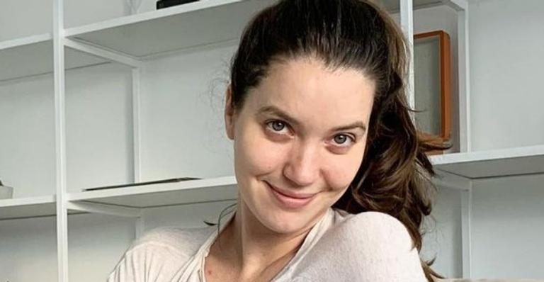 Nathalia Dill celebra quatro meses da filha e se derrete: ”Amor mais louco do mundo”