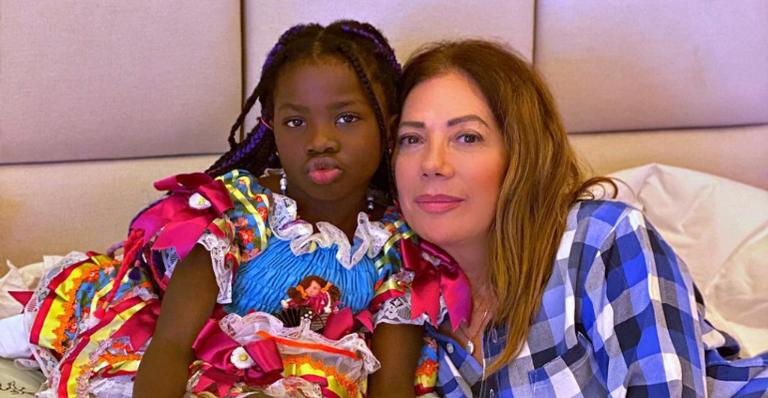 Mãe de Giovanna Ewbank se declara para a neta, Titi: ”Cada dia mais maravilhosa”