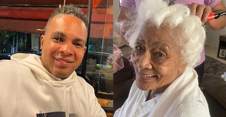 Rodriguinho comemora 100 anos da avó: ”Obrigado por tantos ensinamentos”
