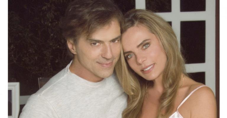 Bruna Lombardi se declara para o marido, Carlos Alberto, e encanta fãs