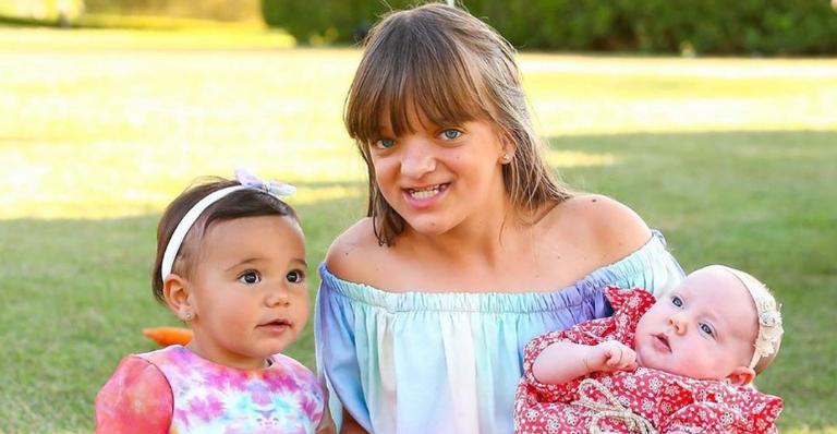 Rafa Justus aproveita o dia na companhia das irmãs, Manu e Vicky: ”Meus tesouros”