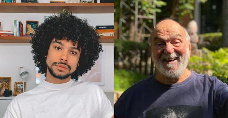 Sérgio Malheiros exibe cena com Lima Duarte em ‘Da Cor do Pecado’ e deixa fãs nostálgicos
