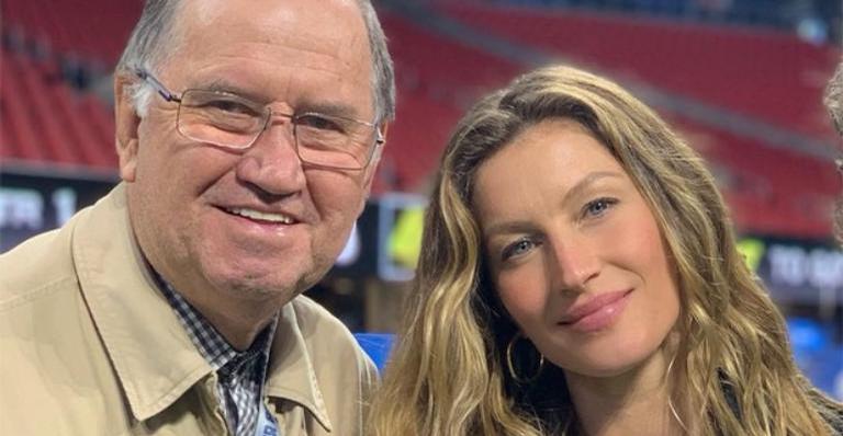 Gisele Bündchen celebra o aniversário do pai, Valdir: ”Que sorte a nossa te ter como pai”