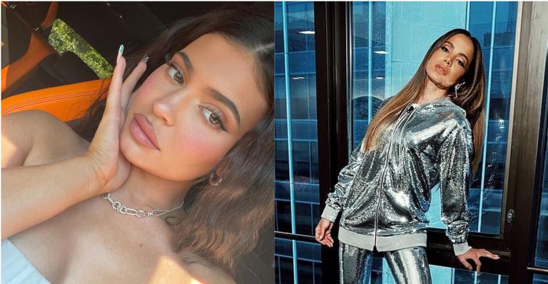 Anitta é flagrada ao lado de Kylie Jenner em festa de aniversário de Travis Scott