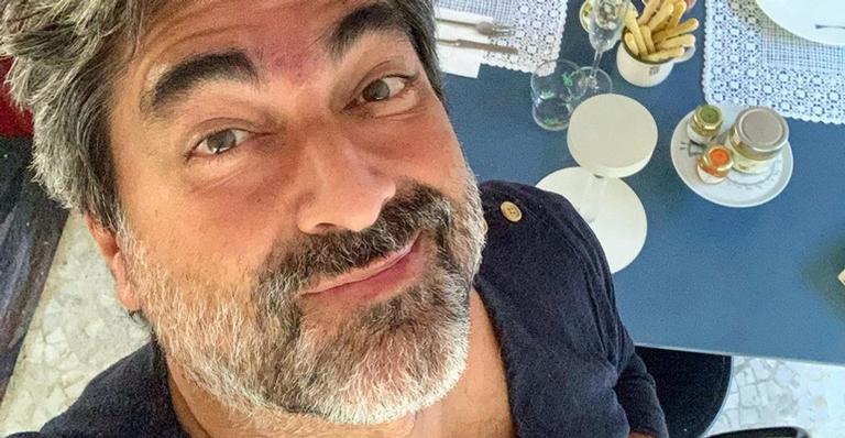 Zeca Camargo compartilha mensagem que encontrou na rua: ”Simples, bonita, direta e do bem”