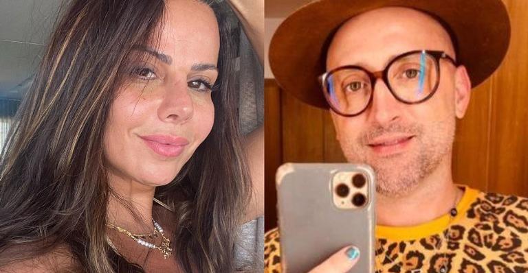 Viviane Araujo presta homenagem a Paulo Gustavo: ”Volte pros braços de tantas pessoas que te amam”