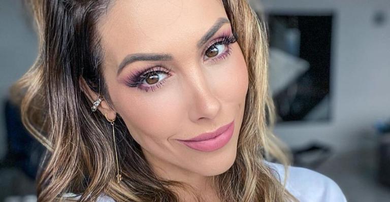 Bella Falconi exibe formas inusitadas de treinar usando apenas caneleiras e impressiona web