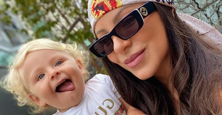 Andressa Ferreira combina look com Bento e encanta seguidores: ”Num guento tanta fofura!”