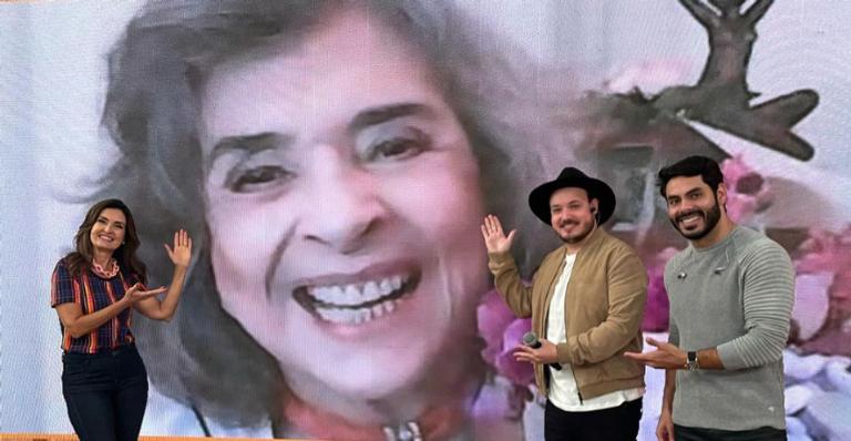 Fátima Bernardes celebra participações especiais do ‘Encontro’: ”Foi emocionante”