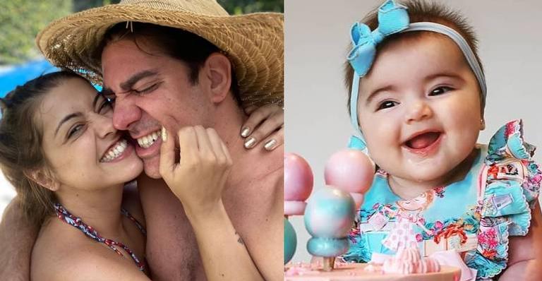 Mulher de Marcelo Adnet comemora 5 meses da filha, Alice: ”Maior amor do mundo”