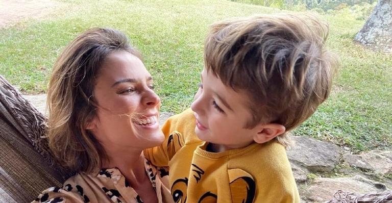 Mãe-coruja! Rafa Brites posta foto belíssima do filho e brinca: ”Mini model”