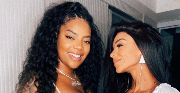 Em Fernando de Noronha, Ludmilla surge em clima de romance com Brunna Gonçalves