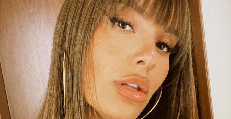 De biquíni, Thaís Braz mostra bastidores do especial Dia 101 do BBB21: ”Rolou piscina?”