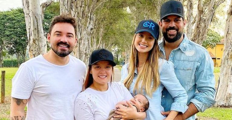 Biah Rodrigues surge com Sorocaba, Fernando Zor e Maiara em clique: ”Eu amo vocês”
