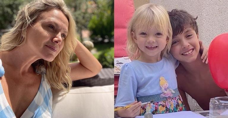 Eliana posta cliques fofíssimos com os herdeiros: ”Bom dia com muita fofura”