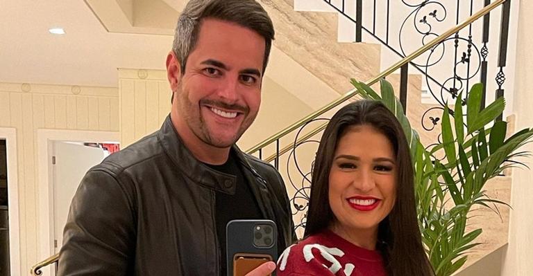 Kaká Diniz se declara para a esposa, Simone: ”Sou seu maior admirador aqui na terra”