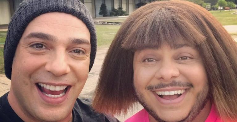 Marcelo Medici celebra aniversário de Marcus Majella: ”Amigo que eu amo”