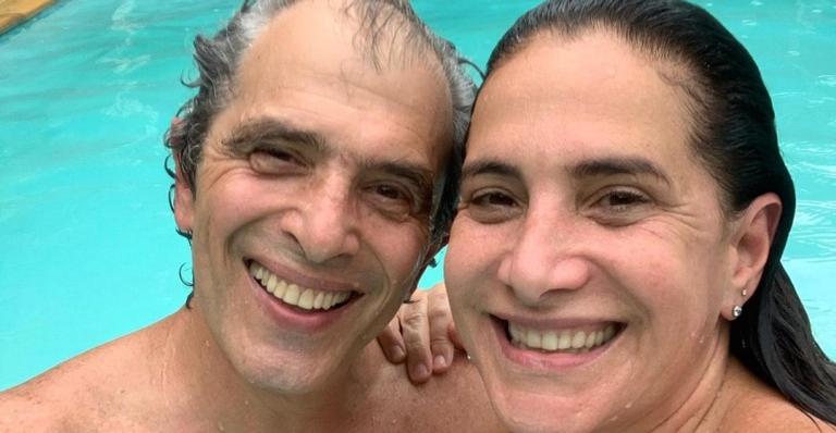 Totia Meireles comemora 30 anos de casada com Jaime Rabacov: ”Te amo”