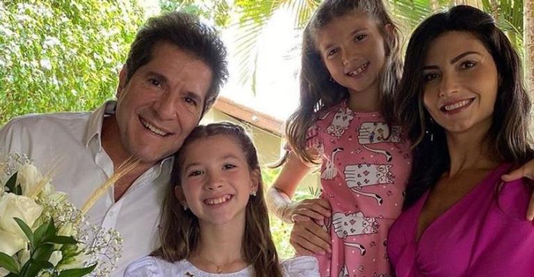 Daniel e Aline de Pádua completam 11 anos de casamento: ”Te amo ao infinito”