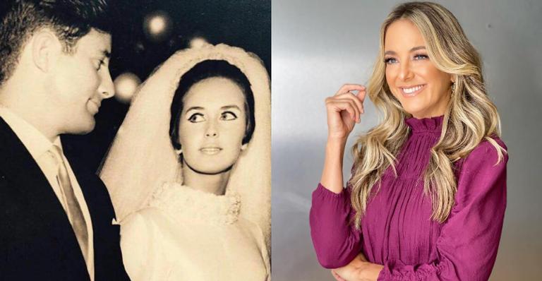 Ticiane Pinheiro celebra a união de 55 anos de seus pais: ”Amo muito vocês”