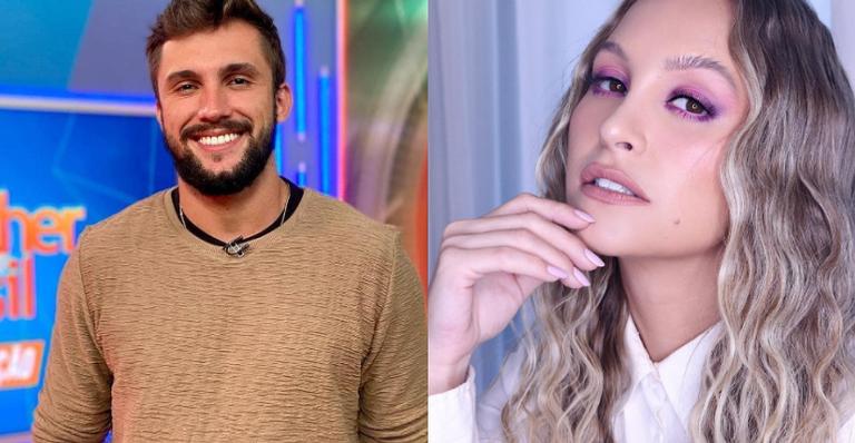 Arthur fala sobre relação com Carla Diaz e brinca: ”Todo lugar me dão uma lata com a letra C”
