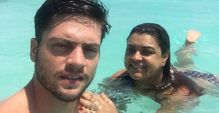 Preta Gil relembra viagem para as Maldivas com o marido, Rodrigo Godoy